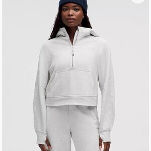 Lululemon Scuba Hoodie Light Gray